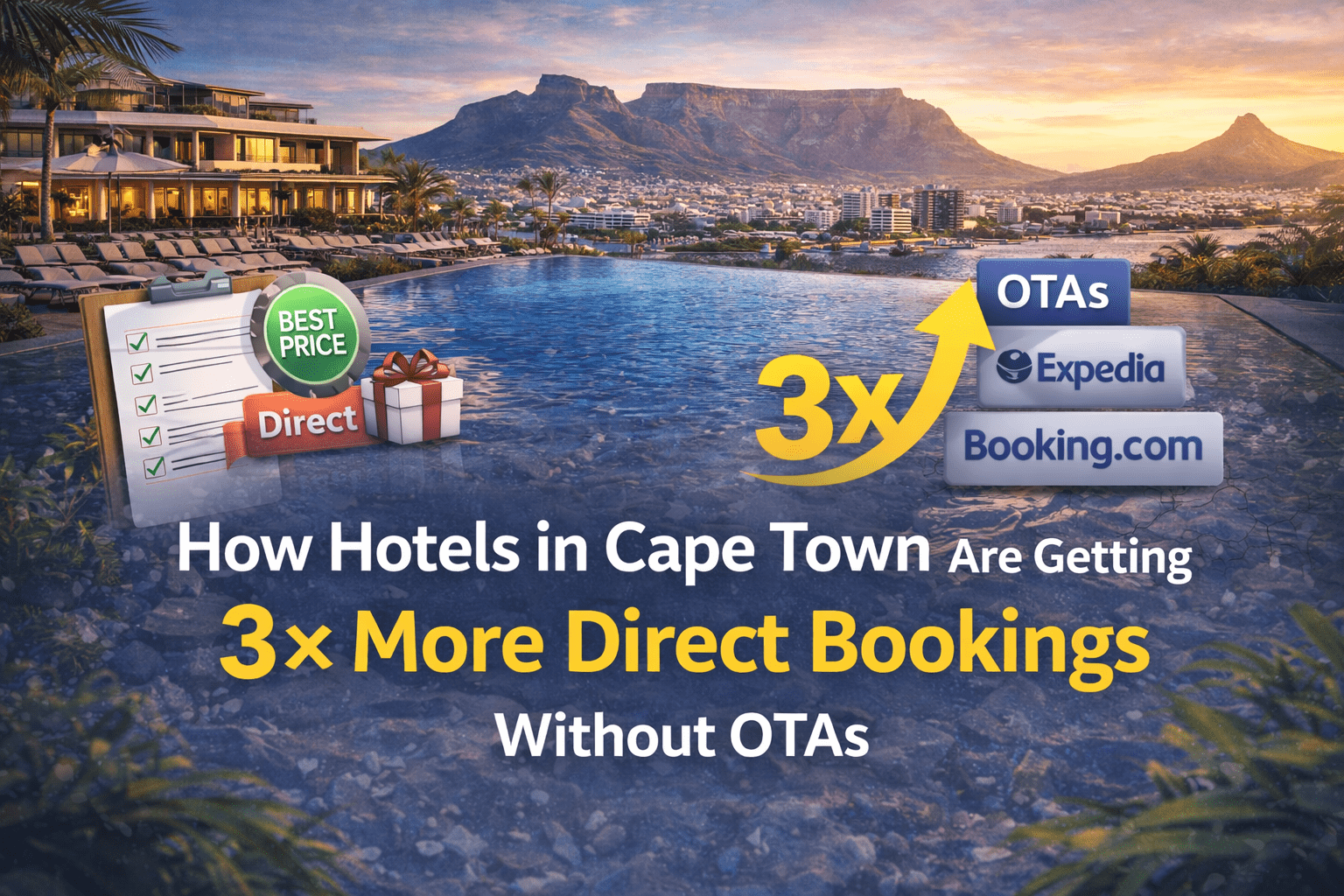 How Hotels in Cape Town Are Getting 3× More Direct Bookings Without OTAs