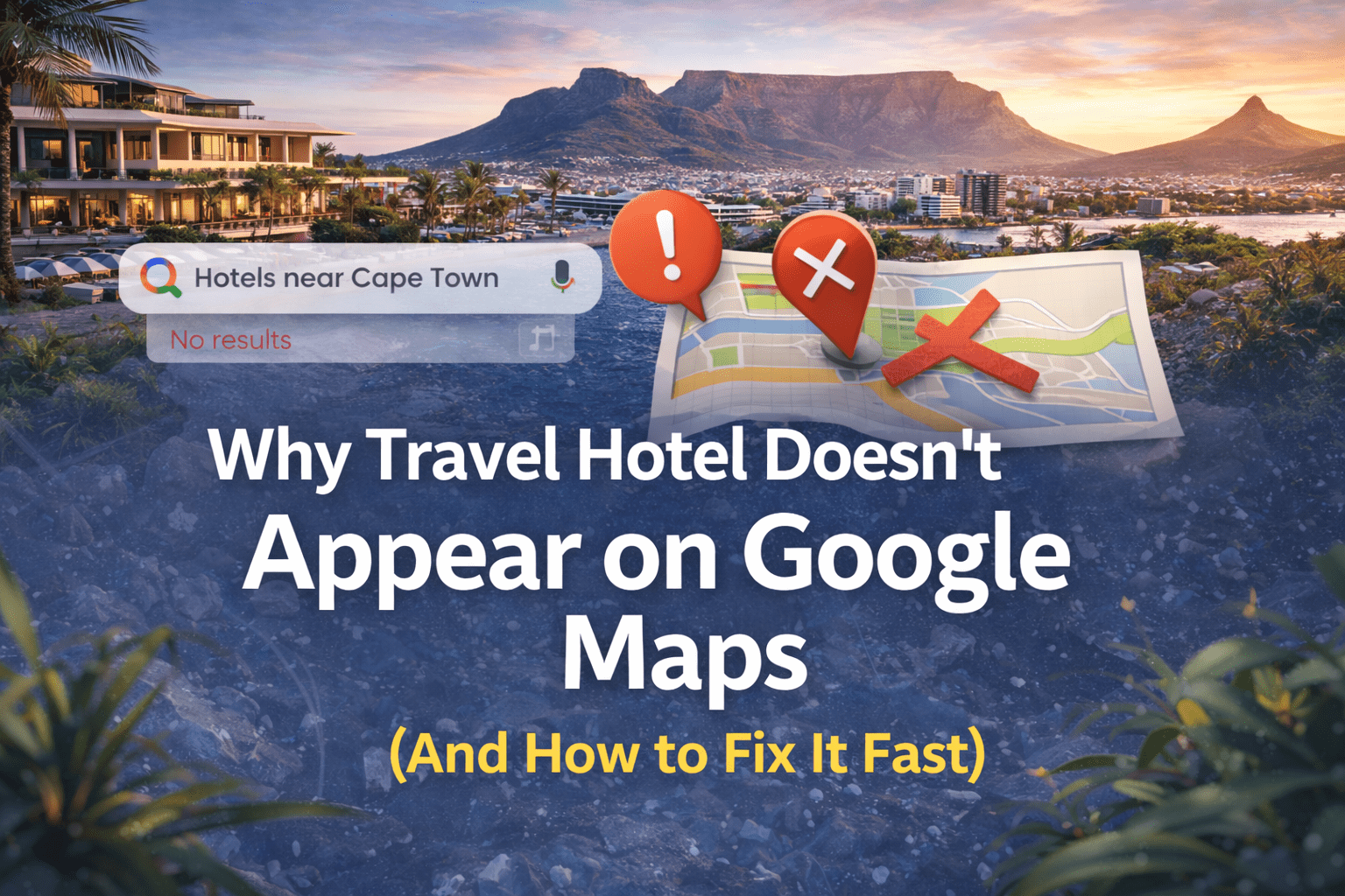 Why Your Hotel Doesn’t Appear on Google Maps