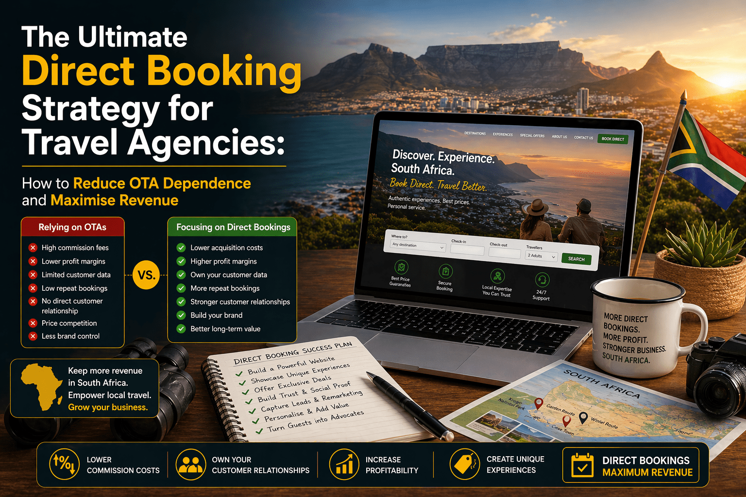 Direct Booking Strategy For Travel Agencies