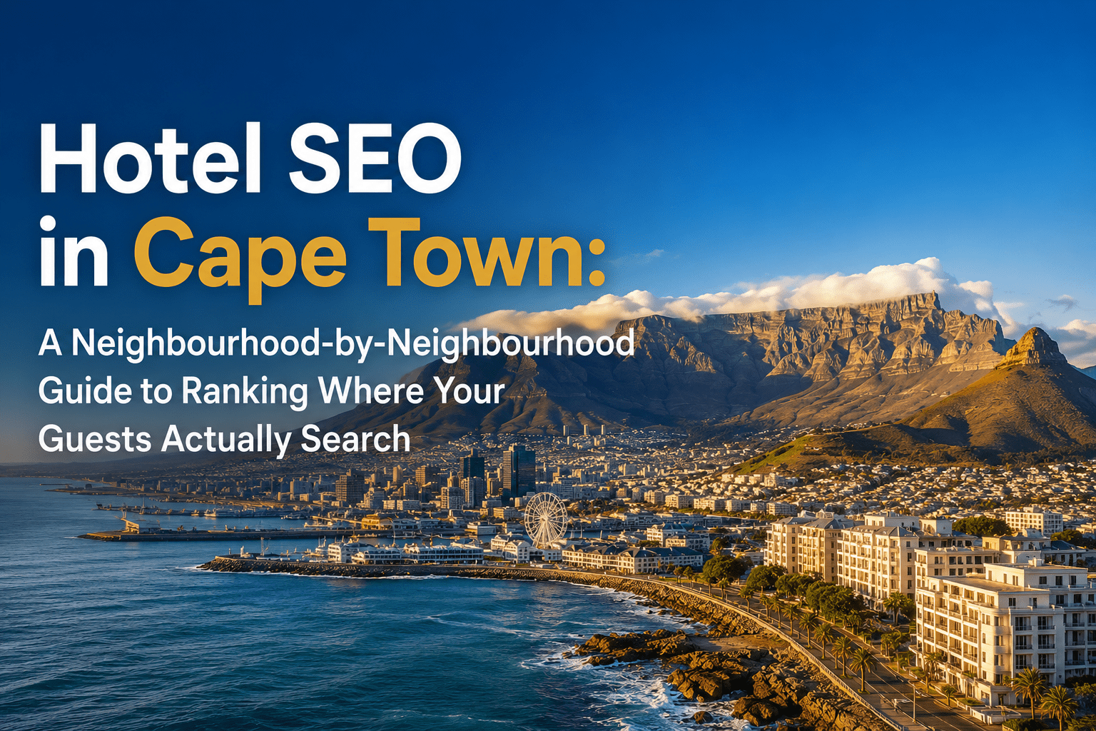 Hotel SEO in Cape Town