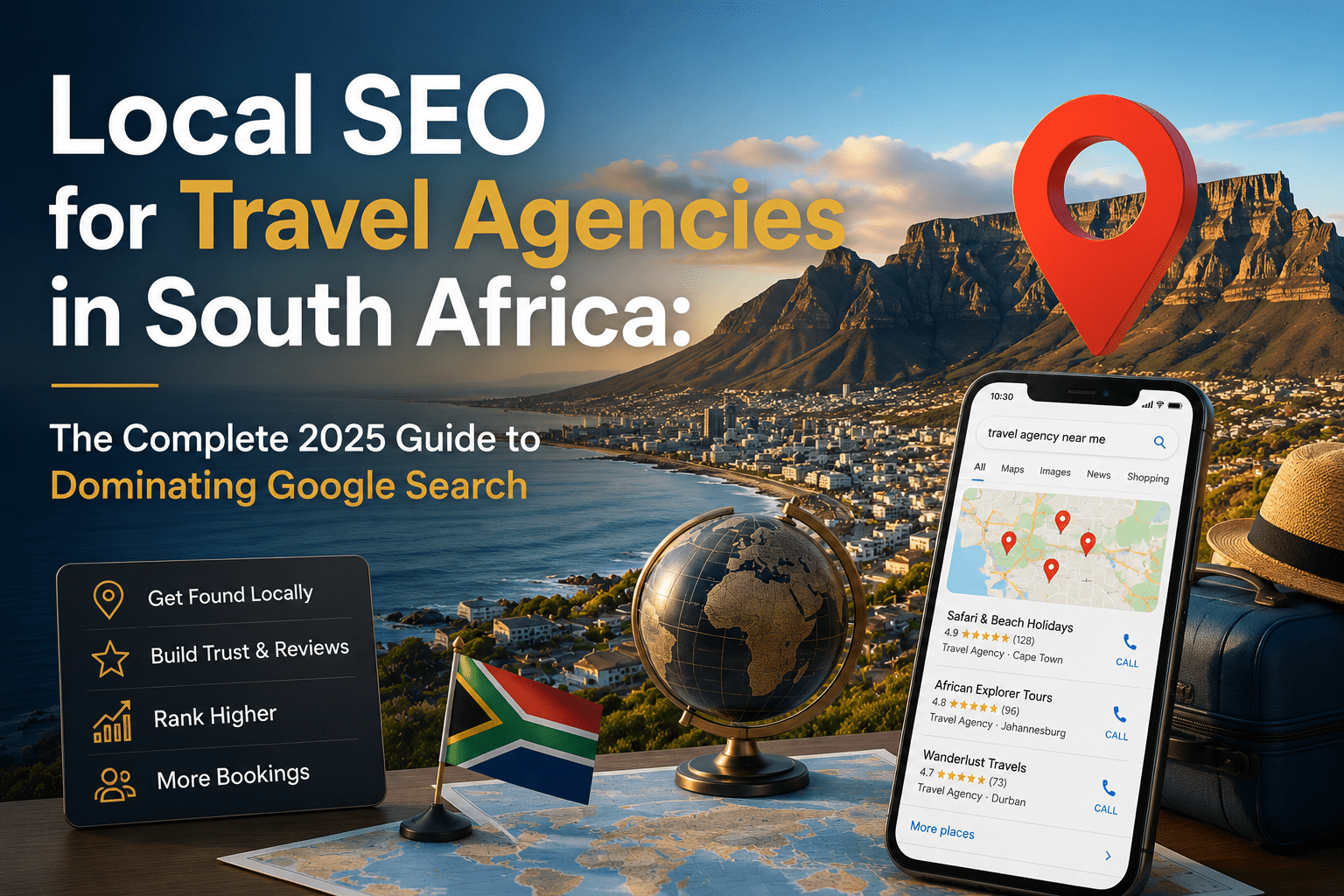 local SEO for travel agencies South Africa